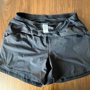 EUC 16W Women’s Land’s End Black Swim Shorts with Panty Black